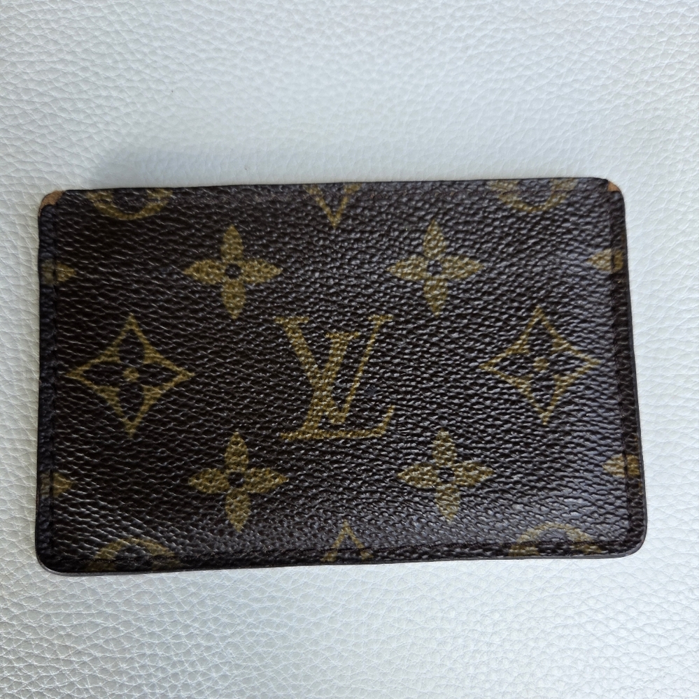 Louis Vuitton Brown Monogram Card Holder